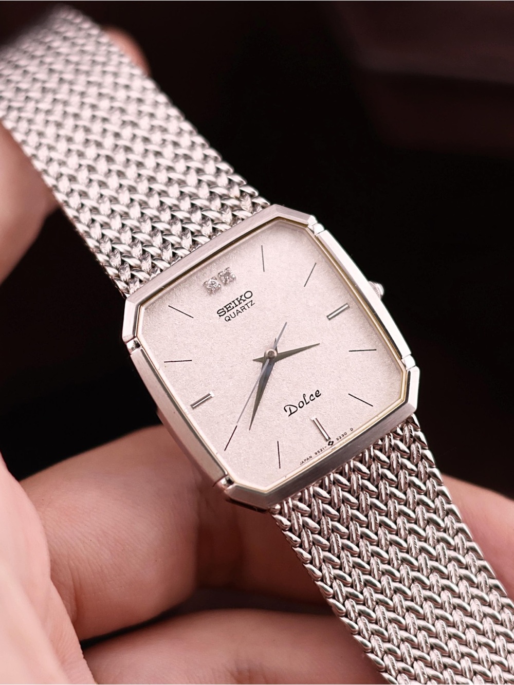 Vintage 1988 Seiko Quartz Dolce 9521-5210 Men’s Watch